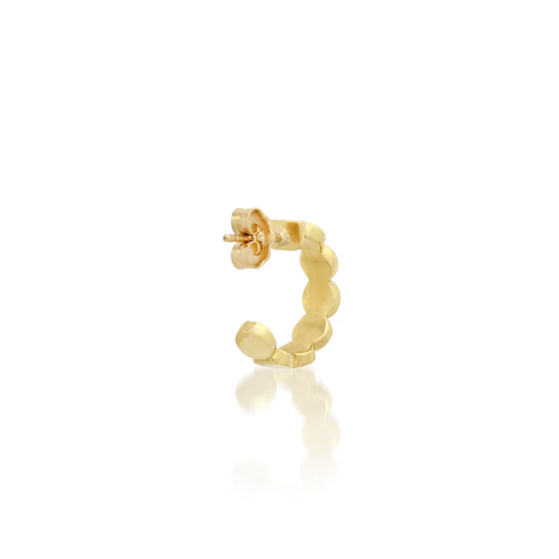 Mini Circle Link Mini Hoops - Image 4