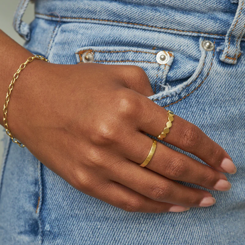 Mini Circle Link Ring - Image 2