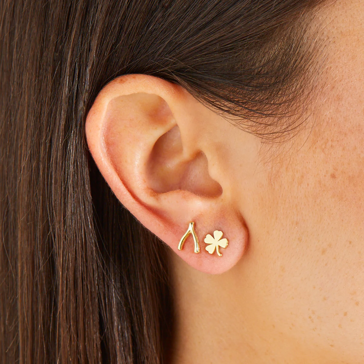 Mini Clover Studs - Image 4