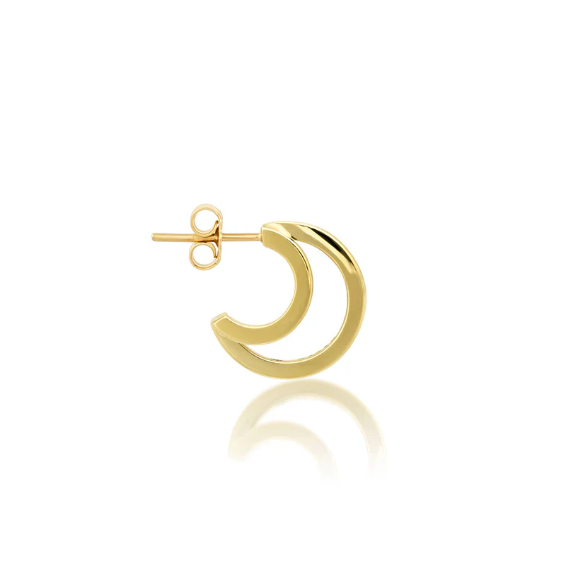 Mini Double Hoops - Image 3