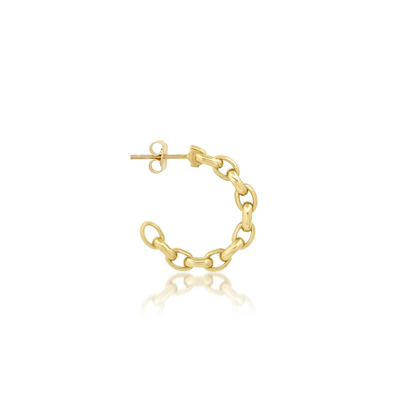 Mini Edith Link Hoops - Image 3