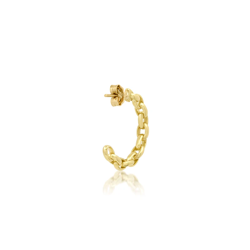 Mini Edith Link Hoops - Image 4
