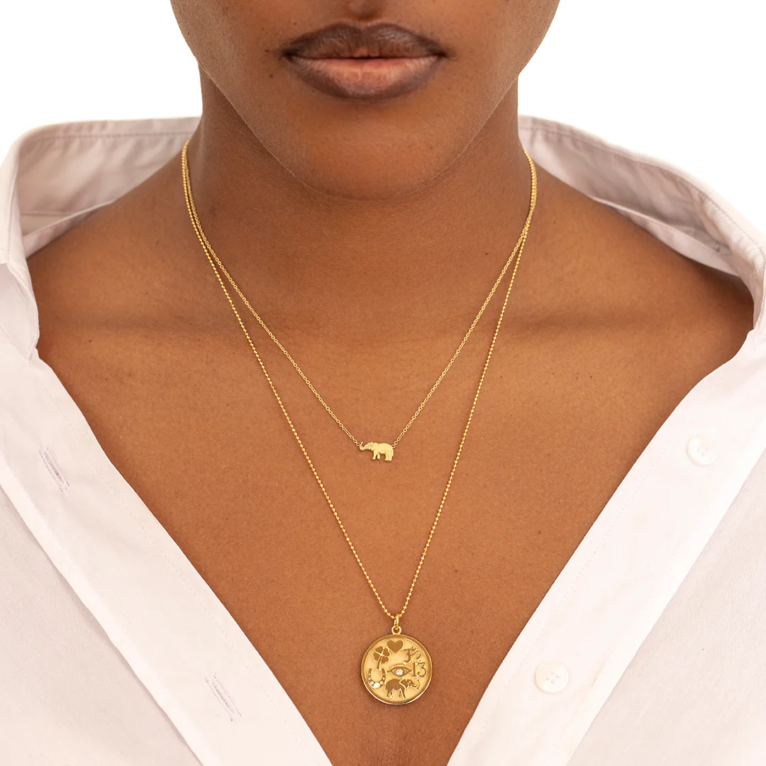 Mini Elephant Necklace - Image 3