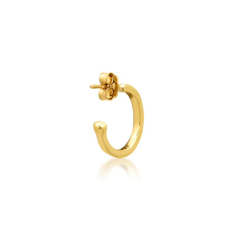 Mini Hammered Hoops - Image 3