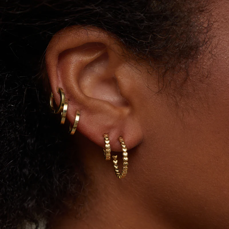 Mini Heart Hoops - Image 6
