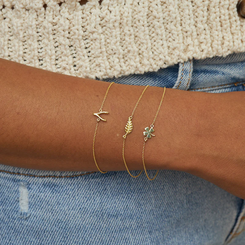 Mini Leaf Bracelet - Image 2