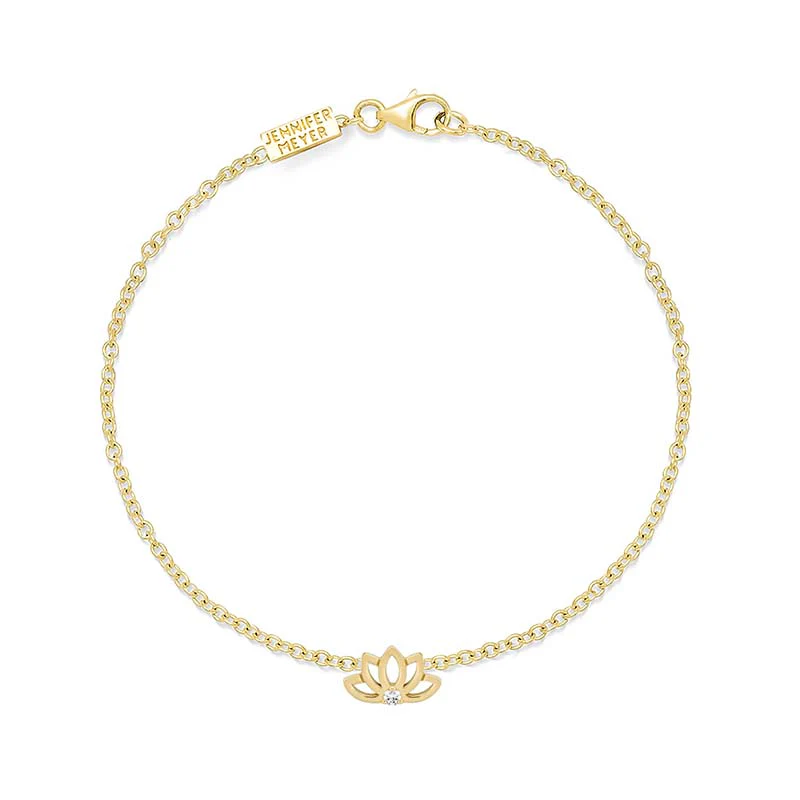 Mini Lotus Flower Bracelet