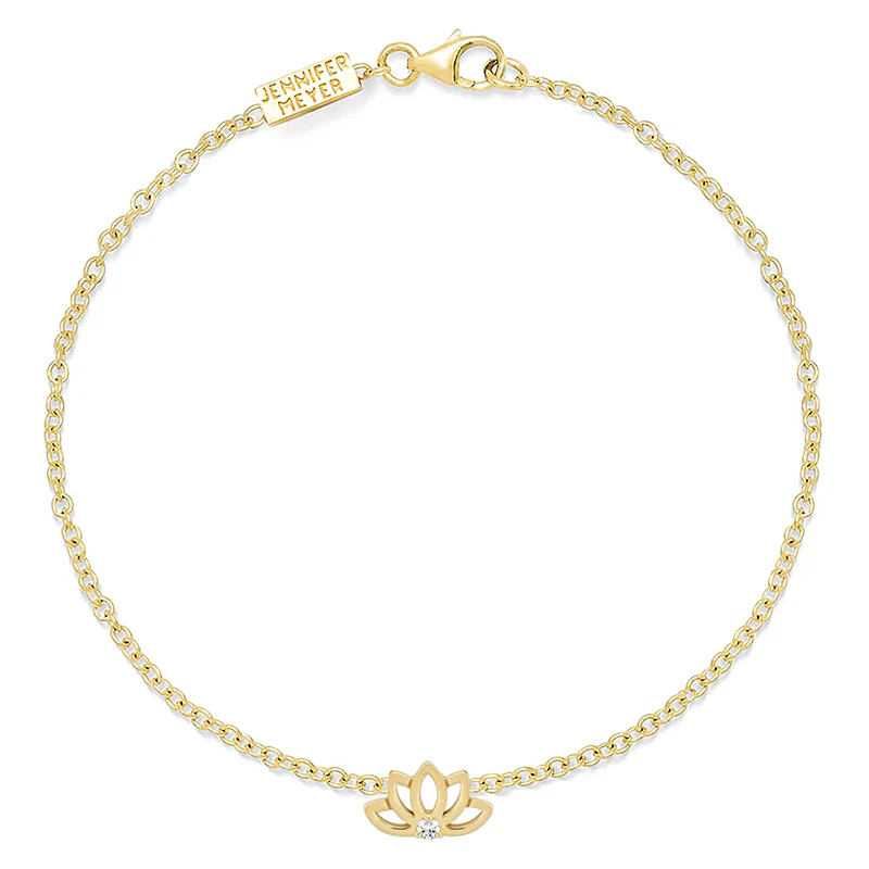 Mini Lotus Flower Bracelet - Image 3