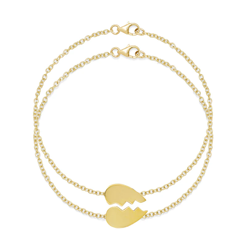 Mini Piece of My Heart Bracelet Set