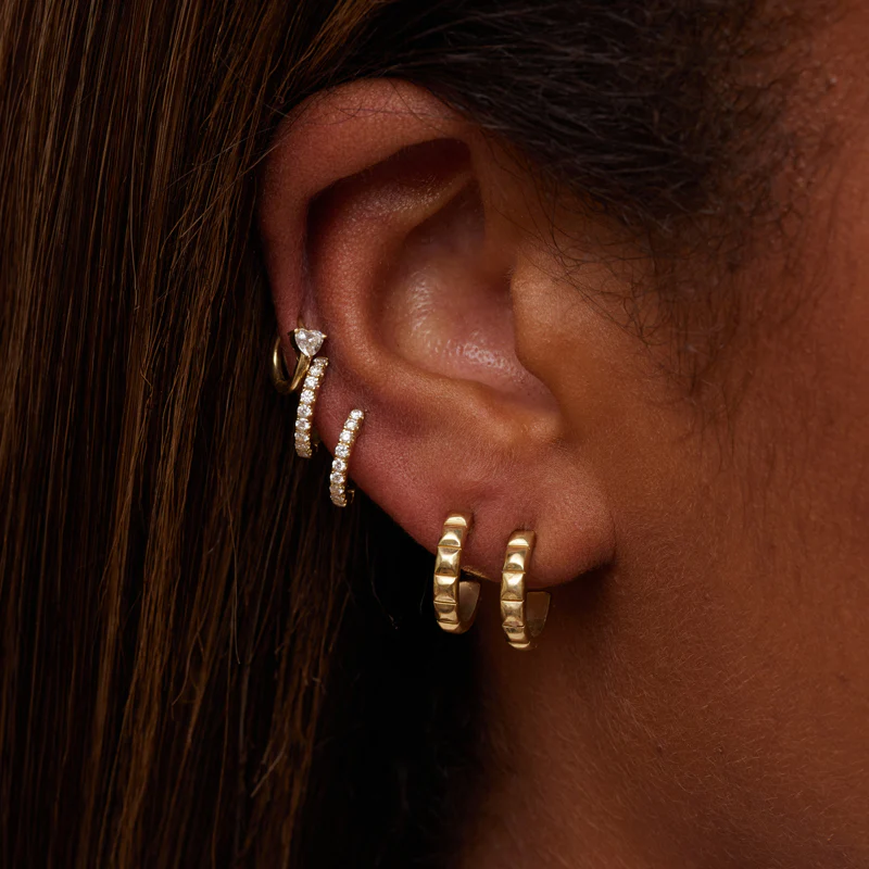 Mini Square Hoops - Image 5