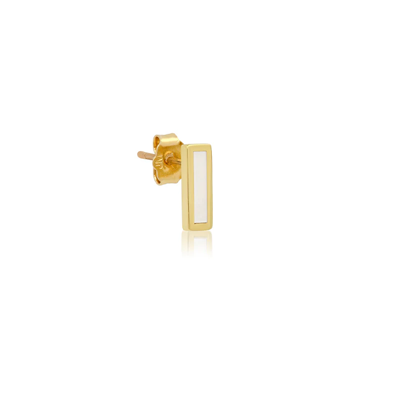 Mother of Pearl Inlay Bar Studs - Image 2