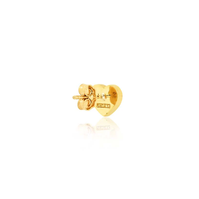 Mother of Pearl Inlay Heart Studs - Image 3