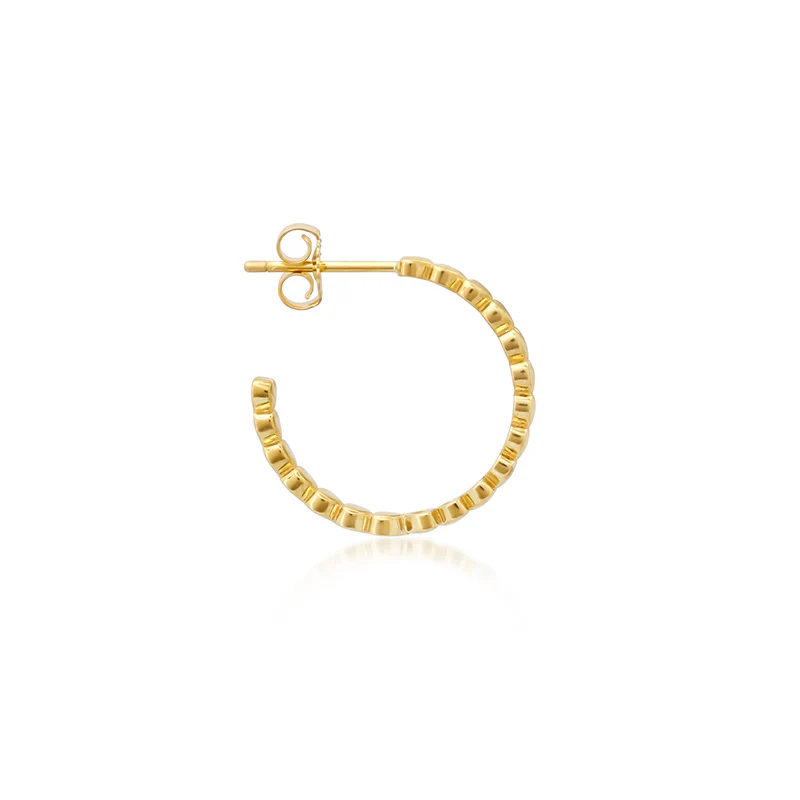 Small Heart Hoops - Image 3
