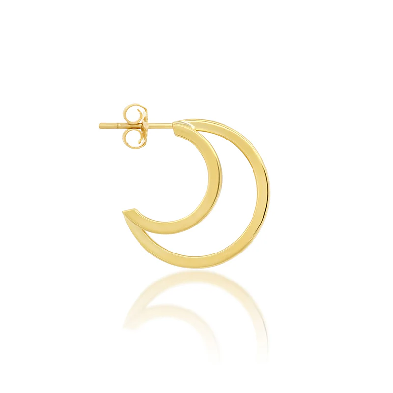 Small Double Hoops - Image 3