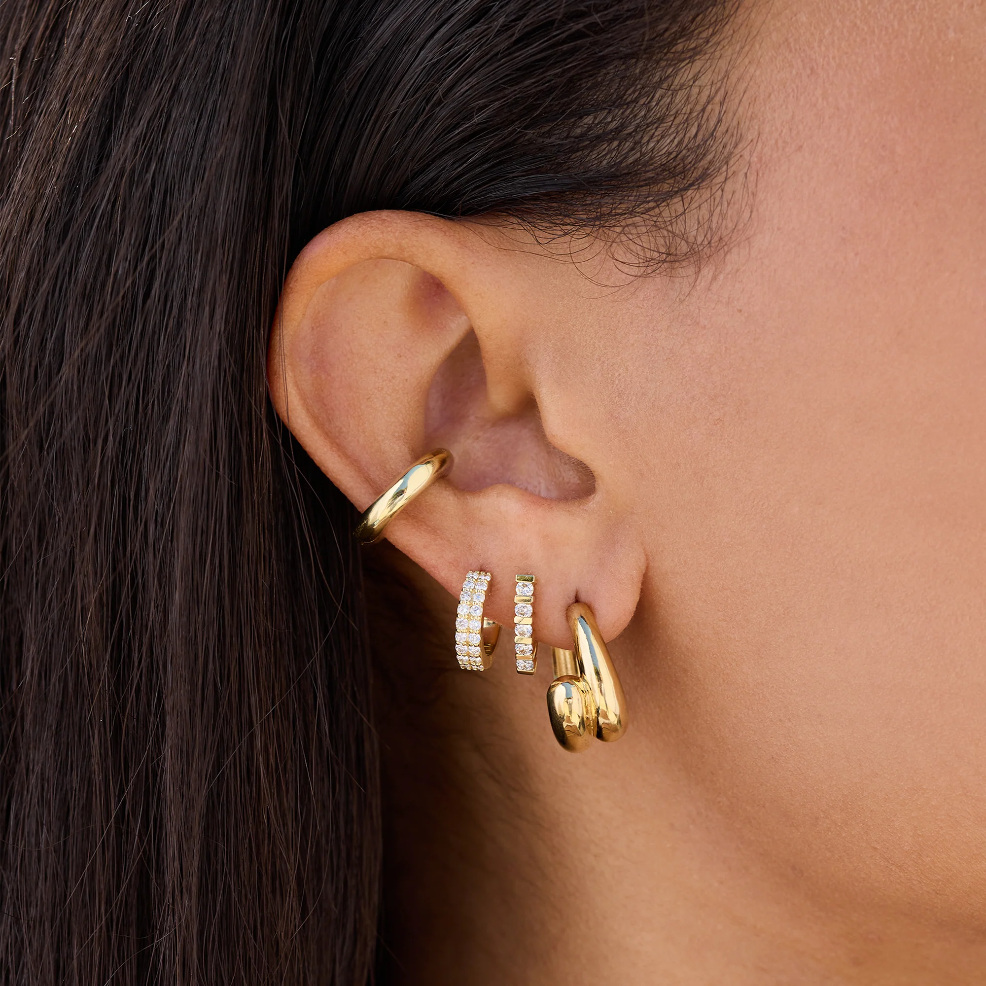 Single Tubular Ear Cuff - Image 5