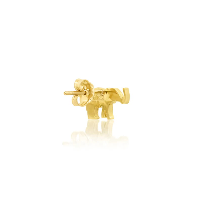 Diamond Mini Elephant Studs - Image 3
